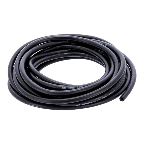 MCS, BLACK NEOPRENE FUEL / OIL LINE HOSE, 5MM (3/16")