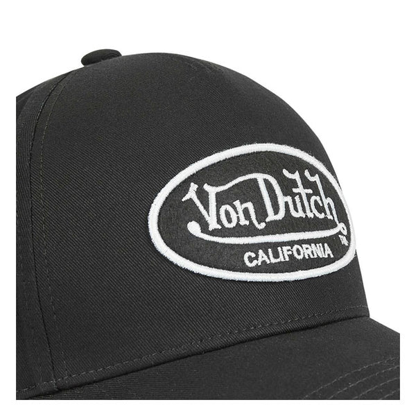 Von Dutch logo cap black