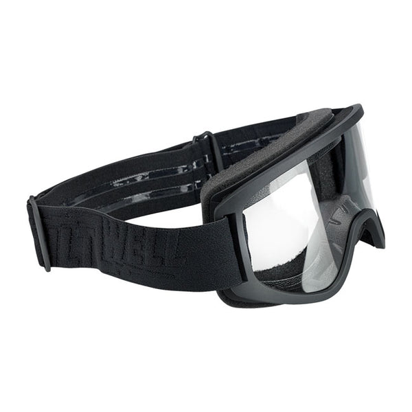 BILTWELL MOTO 2.0 SCRIPT GOGGLES BLACK OUT