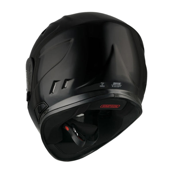 Simpson Venom helmet black metal