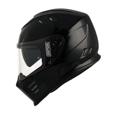 Simpson Venom helmet black metal