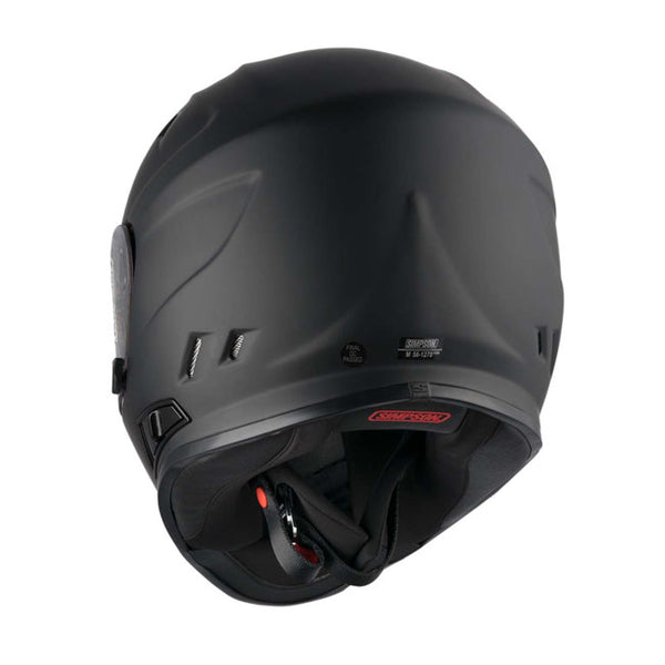 Simpson Venom helmet matt black