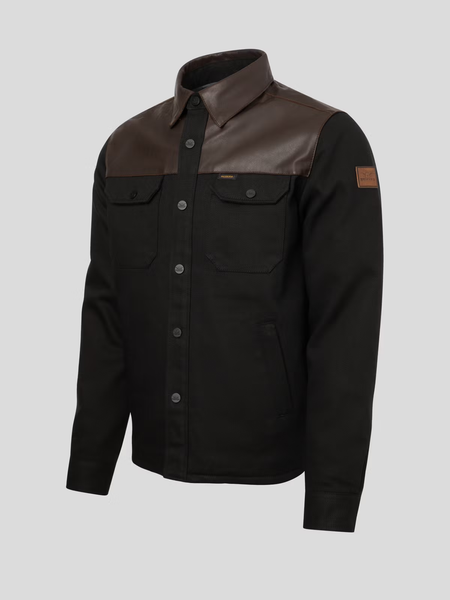 ROKKER BOZEMAN RIDER SHIRT. BROWN OR BLACK.