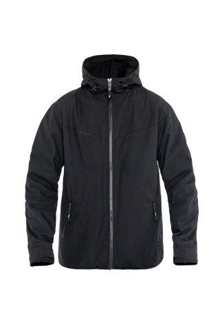 JOHN DOE HETTEJAKKE. XTM Hoodie V3 Softshell Rip Stop Black.