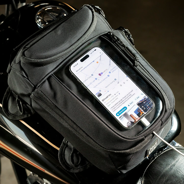 Biltwell, Exfil-9 tank bag. Black.