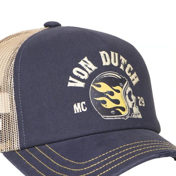 Von Dutch Trucker crew cap helmet skull