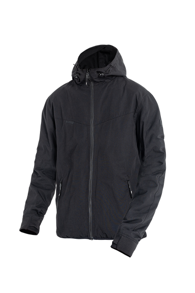 JOHN DOE HETTEJAKKE. XTM Hoodie Rip Stop Black.