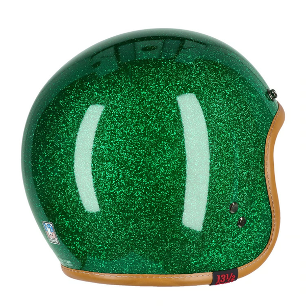 13 1/2 Skull bucket helmet Lucky clover