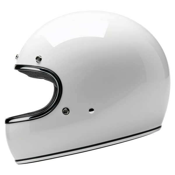BILTWELL GRINGO HELMET GLOSS WHITE