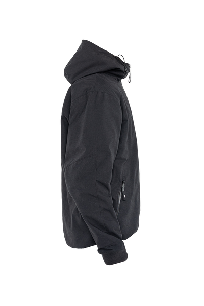 JOHN DOE HETTEJAKKE. XTM Hoodie Rip Stop Black.