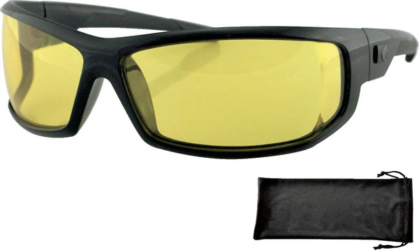 BOBSTER AXE SUNGLASSES. SMOKED OR YELLOW.