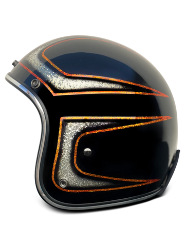 Virus Superflake Orange Silver Scallops