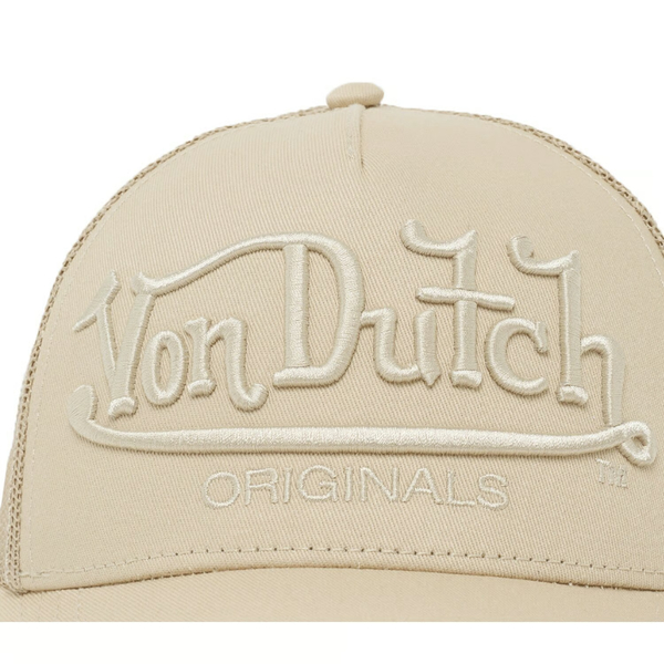 Von Dutch Baseball Cap beige