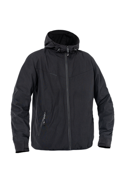 JOHN DOE HETTEJAKKE. XTM Hoodie Rip Stop Black.