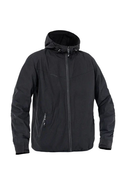 JOHN DOE HETTEJAKKE. XTM Hoodie V3 Softshell Rip Stop Black.