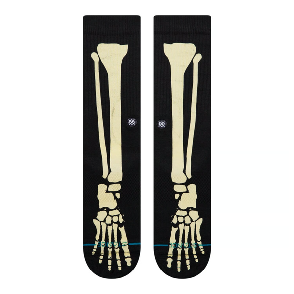 Stance Bones Black Socks.