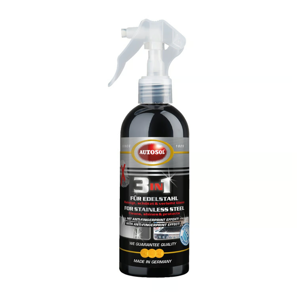 Autosol, 3 in 1 for stainless steel. Bottle 250 ml