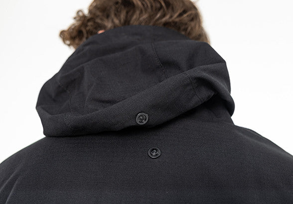 JOHN DOE HETTEJAKKE. XTM Hoodie Rip Stop Black.