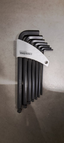 TENG TOOLS. Unbrakonøkkel sett. Tommer.