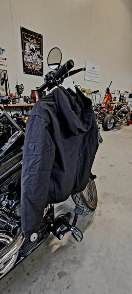 JOHN DOE HETTEJAKKE. XTM Hoodie V3 Softshell Rip Stop Black.