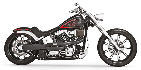 FREEDOM PERFORMANCE AMERICAN OUTLAW HIGH 2-INTO-1. HD SOFTAIL 84-17.