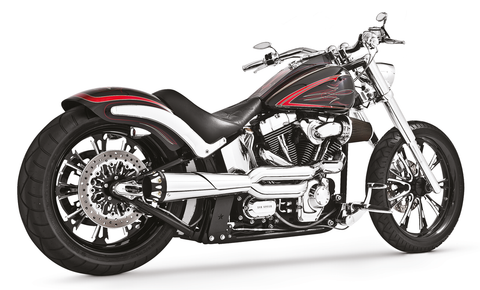 FREEDOM PERFORMANCE AMERICAN OUTLAW HIGH 2-INTO-1. HD SOFTAIL 84-17.