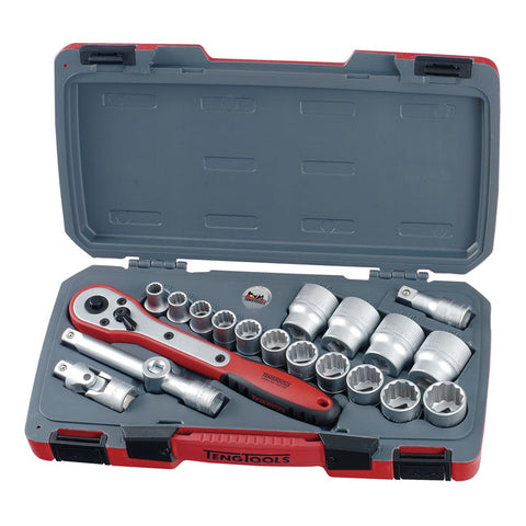 Teng Tools Verktøysett. Tommer. 1/2 drive.