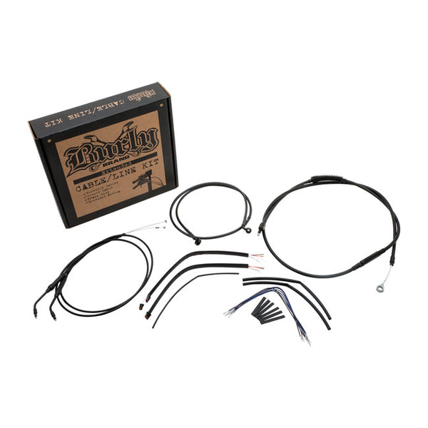 BURLY APEHANGER CABLE/LINE KIT. 07-13 XL.