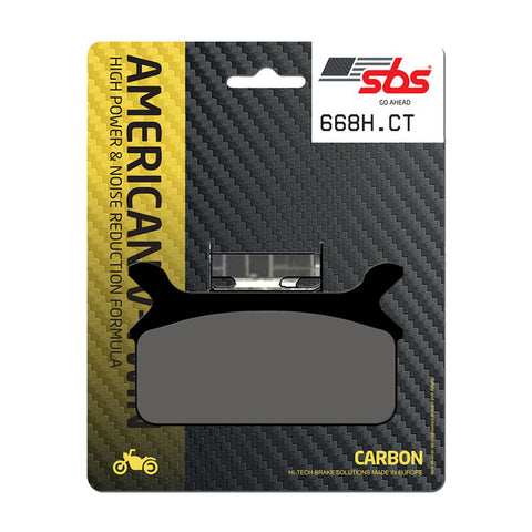 SBS BRAKE PADS STREET CERAMIC. HD FLT 86-99. Bak.