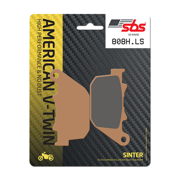 SBS BRAKE PADS STREET EXCEL SINTERED. Bak XL sportster 04-13.