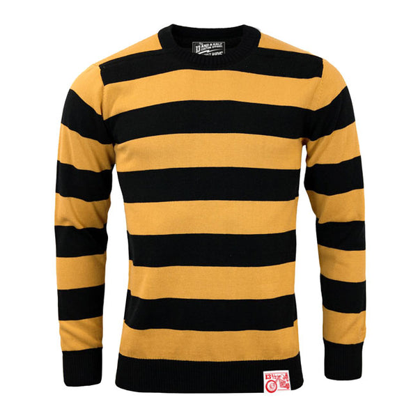 13-1/2 OUTLAW SWEATER BLACK/YELLOW