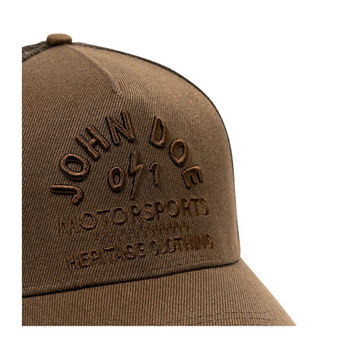 JOHN DOE TRUCKER CAP HERITAGE BROWN