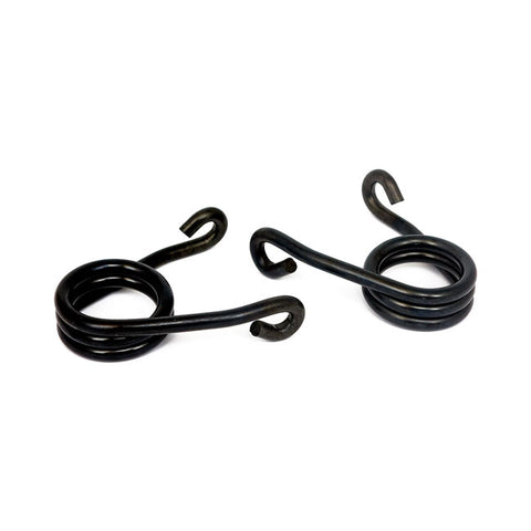 SCISSOR SOLO SEAT SPRING, BLACK OR CHROME. 3 INCH.