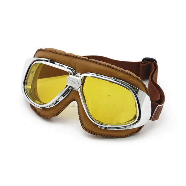 Bandit - goggles - Brune med gult glass
