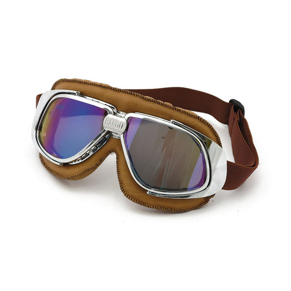 Bandit - goggles - Brune med regnbue glass