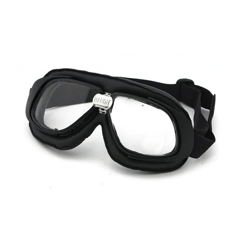 Bandit - goggles - Sorte med klart glass