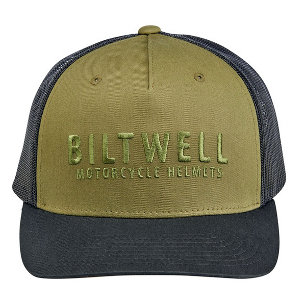 BILTWELL WOODSY SNAPBACK CAP OLIVE/BLACK
