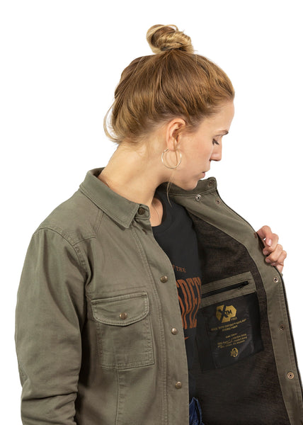 John Doe kevlar skjorte - Grønn. Dame
