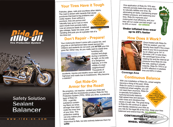 RIDE-ON TIRE PROTECTION & BALANCING SYSTEM