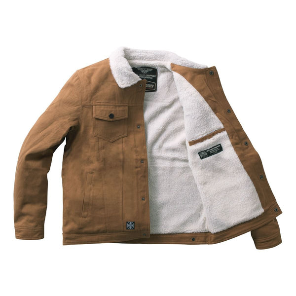 WCC SHERPA LINED CANVAS JACKET DUCK